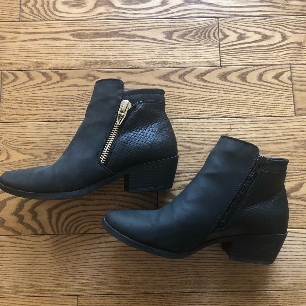 Call It Spring black booties